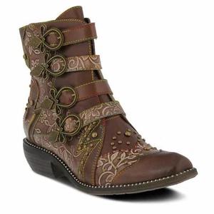 LARTISTE RODEHA-BR Boots BROWN New - Picture 1 of 7