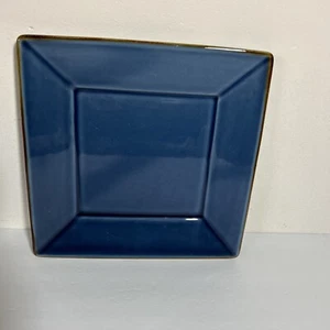 Pottery Barn Plate Blue Japan Square 10“ - Picture 1 of 7