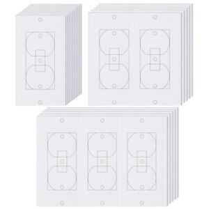 20-Teilige Wandisolierungs-Isolatoren, Isolierpads für Steckdosen für Wand,5433