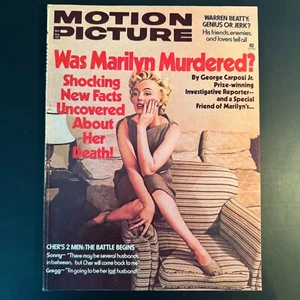 Motion Picture Magazine Nov 1975 - Marilyn Monroe, Cher Greg Allman, Dangerfield - Picture 1 of 14