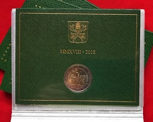 Vatican 2 euro 2018 "European Year of Cultural Heritage" BiMetallic coin UNC - Picture 1 of 4