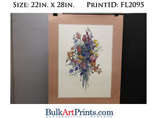 (22 x 28) Poster Art Prints FL2095 ROSALIND OESTERLE Floral Bouquet
