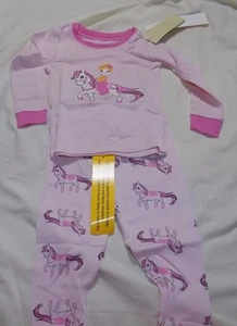 Leveret "Princess" 2-teiliger Pyjama, rosa (6-12 Monate) - Bild 1 von 5