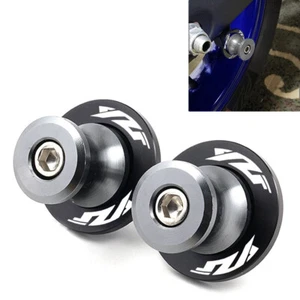 6mm Swingarm Spools Slider Swing Arm Stand For Yamaha YZF-R3 YZF-R1 R6 - Picture 1 of 5