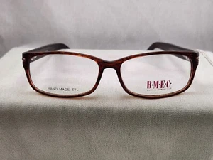 B.M.E.C. Big Bang Large Men's EYEGLASSES 57-17-150 Brown with CASE - Picture 1 of 3