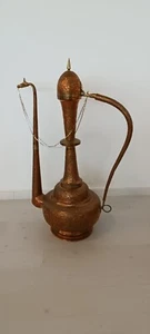 H61250-Orientalische-Kupfer-Karaffe-Dekorstück- - Bild 1 von 10