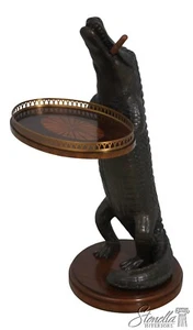 L66939: MAITLAND SMITH model 8109-30 Standing Alligator Occasional Table ~ NEW - Picture 1 of 13