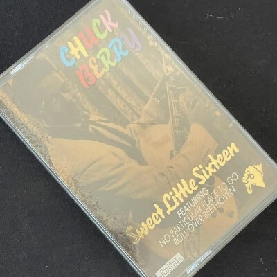 Chuck Berry Sweet Little Sixteen Cassette Roll Over Beethoven Little Queenie NEW - Image 1 of 3
