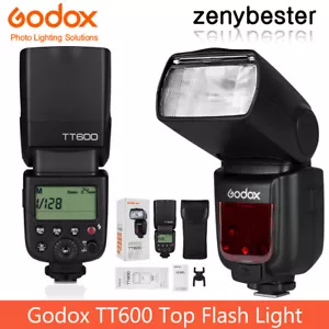 US Godox TT600 2.4G Wireless Flash Speedlite for Canon Nikon Sony Pentax Olympus - Picture 1 of 22