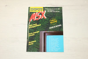 REVISTA Nº1 "INPUT MSX" PRIMERA EPOCA 1986 - Imagen 1 de 3