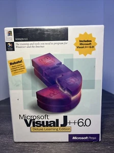 Microsoft Visual J++ 6.0 : Deluxe Learning Edition by Microsoft Official... - Picture 1 of 4