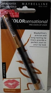 1 Maybelline Color Sensational Precision Lip Liner Long Lasting GILDED GOLD #03 - Picture 1 of 2