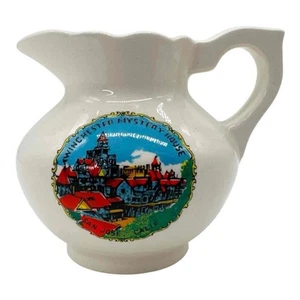 Vintage 3" Winchester Mystery House Creamer Souvenir San Jose, CA EFFCO Japan - Picture 1 of 9