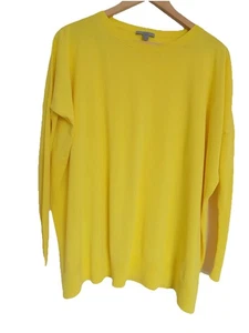 COS Oversize Pullover Gelb Pulli Strick Oberteil Damen Gr. Medium - Bild 1 von 6