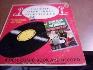 UNIQUE DELL COMICS Mono Lp/Santa Claus conquers the Martians on Golden - Picture 1 of 1