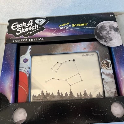 Pantalla de dibujo Etch A Sketch Edición Limitada NASA Edición Coleccionista - ¡NUEVO! Foto 1 de 4