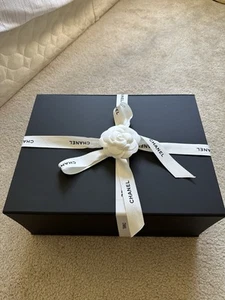 Chanel Box Gift Set. Good For Medium Or Large Bag. See Pics For Size. Good Cond - Picture 1 of 6