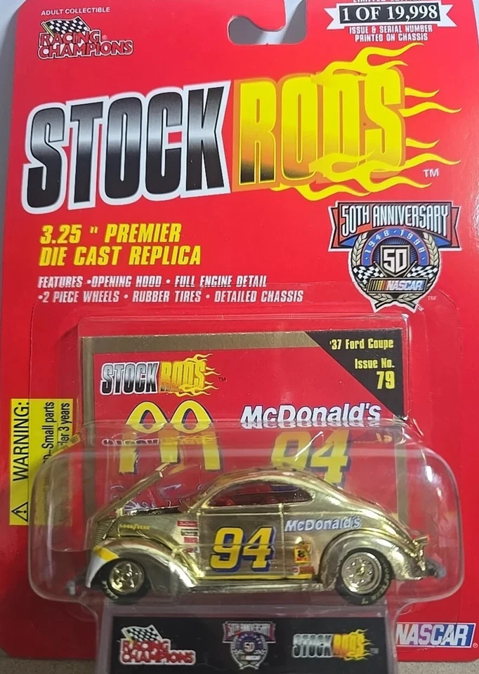Racing Champions Stock Rods NASCAR 99 Issue No.86 1 of 19 998