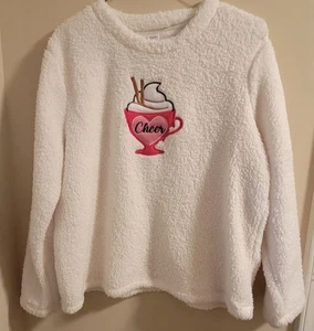 Holiday Time Sweater Size XL (16-18)  Women Soft Ivory Pullover Ugly Christmas  - Picture 1 of 7