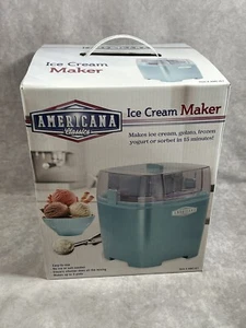 Americana Classics 3 Pint ice cream maker Retro Look New In Box - Picture 1 of 4