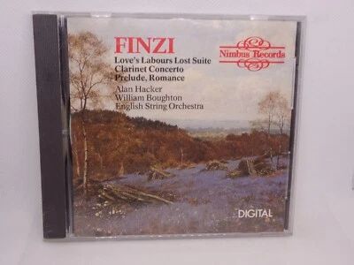 Gerald Finzi - ORCHESTRAL WORKS ESO BOUGHTON - CD (1987) NI 5101 - Image 1 of 2