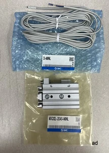 Cilindro de mesa deslizante de aire SMC MXQ12L-20AS-M9NL - Imagen 1 de 7