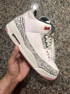 Air Jordan 3 Retro “Alas” Blanco Rojo Verde Para Hombre Talla 8.5 HM6993-100 - Imagen 1 de 10