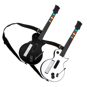 NEW Wireless Guitar Controller for PS3 & PC Guitar Hero Clone Hero Rockband - Picture 1 of 21