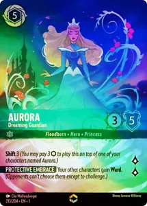 Lorcana Lámina de Lavado de Tintas Aurora - Dreaming Guardian (Encantado) - El Primer Capítulo - Imagen 1 de 1