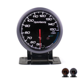 2.5" 60mm Electronic White&Amber LED Oil Temp Temperature Gauge Meter w/ Sensor - Bild 1 von 9