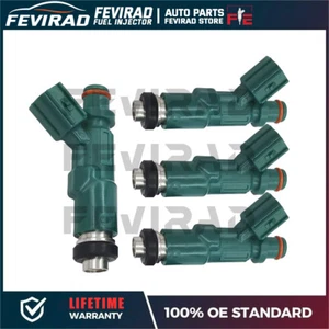 4pc GENUINE DENSO 23250-21020 Fuel Injectors-For 2000-2009 Toyota, Scion 1.5L I4 - Imagen 1 de 5