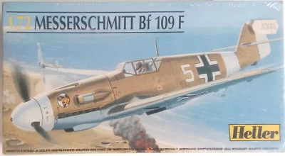 HELLER 1:72 KIT AEREO MESSERSCHMITT BF 109 F +DECALS EXTRA PROPACTEAM 80232 - Immagine 1 di 2