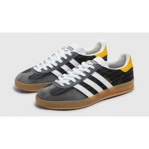 Adidas Gazelle Indoor W Black White Gum Größe UK 4 5 6 7 8 9 US Olympia Turnschuhe - Bild 1 von 7