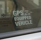 Set 4 Adesivi per Auto Moto Camion Allarme SATELLITARE GPS - antifurto - decals
