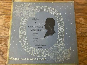 Mikhail Sheyne Chopin A Centenary Concert LP Allegro LA 7 RARE - Picture 1 of 6