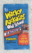 2010 Topps Wacky Packages Old School Stickers Sealed Pack w/ Puzzle Card