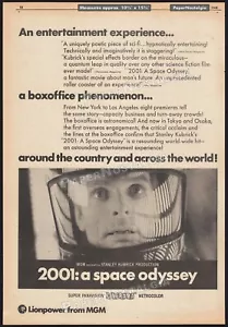 2001: A SPACE ODYSSEY - Pubblicità / poster originale 1968 Early Trade_Stanley Kubrick - Foto 1 di 1
