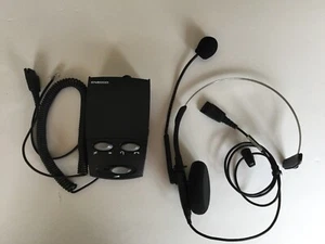GN Netcom Universal Amplifier Bundle With Monaural Noice Canceling Headset ADPI - Picture 1 of 1