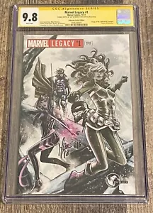 Marvel Legacy #1 CGC Signature Series 9.8 Marco Checchetto Signed, Sketched, 6/6 - Picture 1 of 6