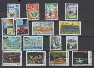 (WH22305) FAROE ISLANDS - 1991, YEARSET, MNH, CV €29, SEE SCAN - Foto 1 di 1