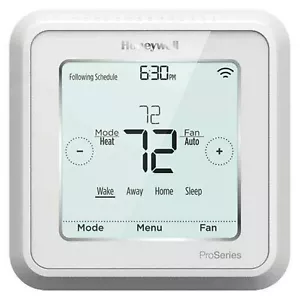 Honeywell T6 Pro Series Z Wave Smart Thermostat White HVAC Control Heating Co... - Picture 1 of 5