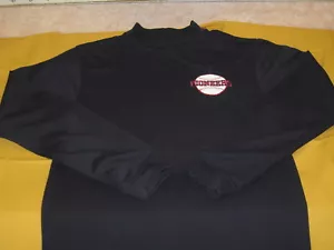 MALONE University Baseball PIONEERS Mock Turtleneck Embroider BLUE Shirt New! XS - Picture 1 of 1