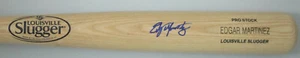 Mariners EDGAR MARTINEZ Signed Louisville Slugger Name Engraved Blonde Bat AUTO - Picture 1 of 2