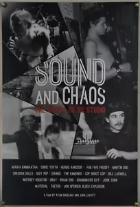 DOCUMENTARIO POSTER FILM SUONO E CAOS ROTOLATO ORIGINALE A UN FOGLIO (2014) - Foto 1 di 1