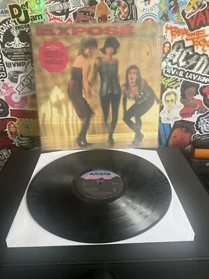 EXPOSE Exposure VG+ VINYL W/HYPE STICKER  Foto 1 de 2