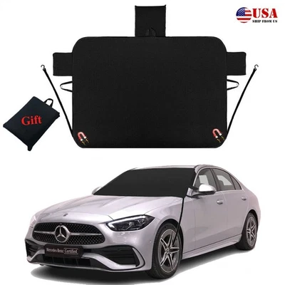 For Mercedes-Benz Car Windshield Snow Cover Frost UV Guard Ice Protector Foto 1 de 4