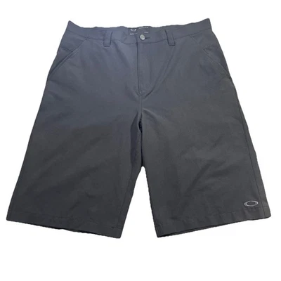 Oakley Chino Shorts Men 38 Black Utility Tactical Mountain Hike Software Outdoor - Image 1 of 4