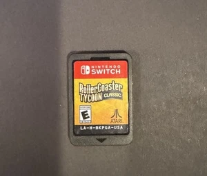 Roller Coaster Tycoon Classic—Nintendo Switch— Cartridge Only—Tested 🎢 - Picture 1 of 1