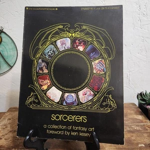 Sorcerers A Collection of Fantasy Art 1978 1st Ed Ken Kesey Nino Kirby Steranko - Imagen 1 de 12