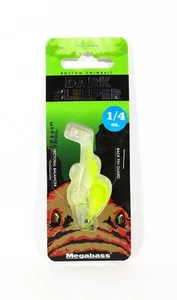 Megabass Soft Lure Dark Sleeper 2.4 Inch 1/4 oz Clear Chart (2543) - Picture 1 of 6